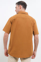 Cardinal Kemeja Lengan Pendek Loose Fit Pria C0004P03G